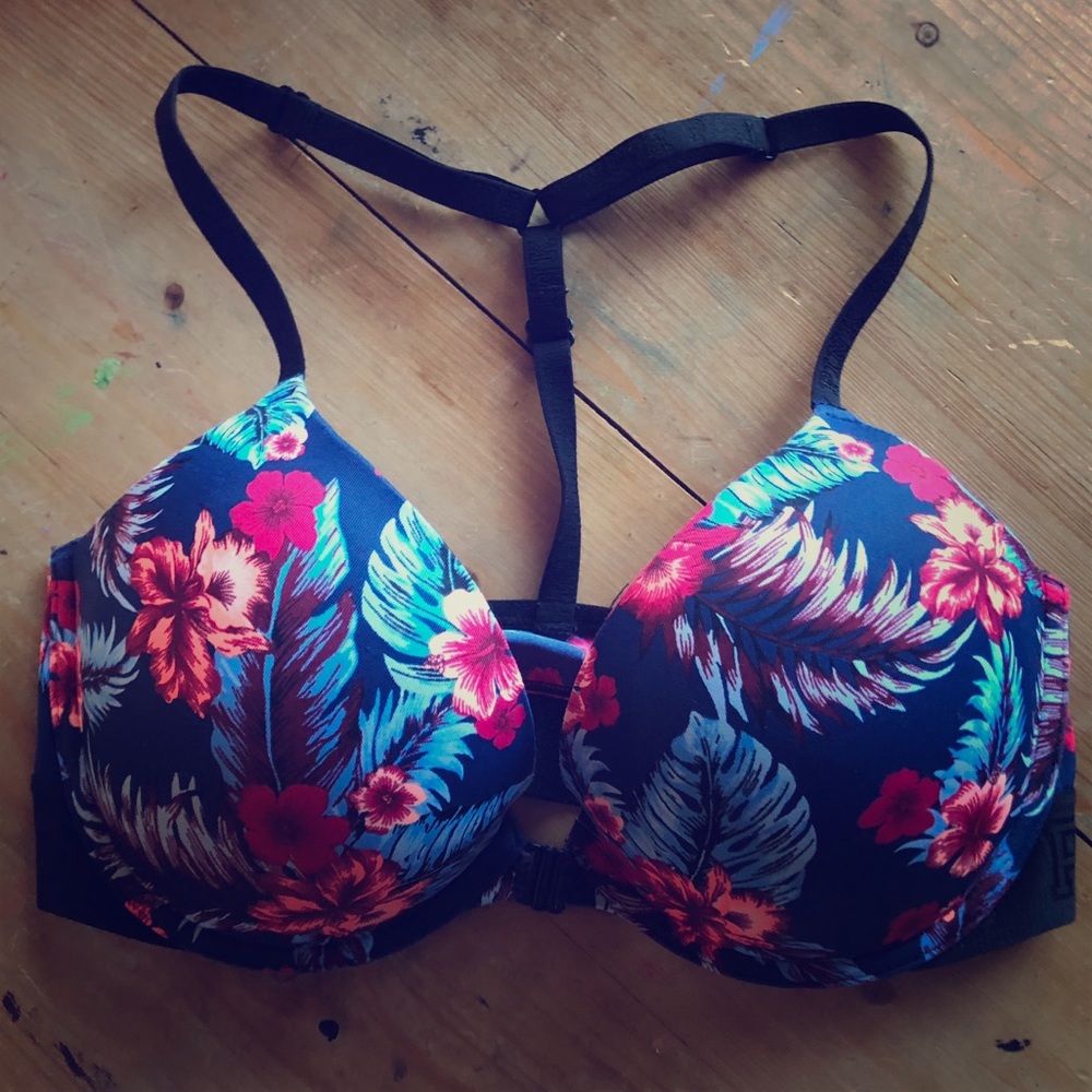 34D - PINK by VS Padded Bra